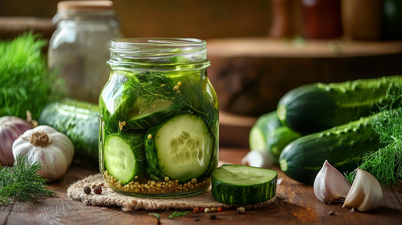 Valeur calorique des cornichons : analyse nutritionnelle pour les diabétiques